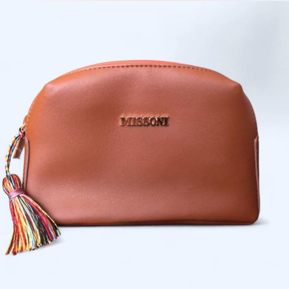 Missoni Cosmetic Bag with Multicolor Tassel